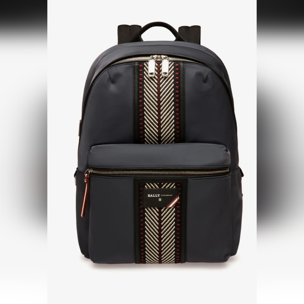 Bally Black FEREY N.W.C. Nylon Backpack